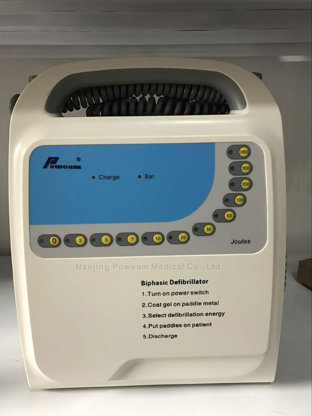 Fibrilador bifásico externo automatizado AED AED AED HOSPITAL (D-1000B)