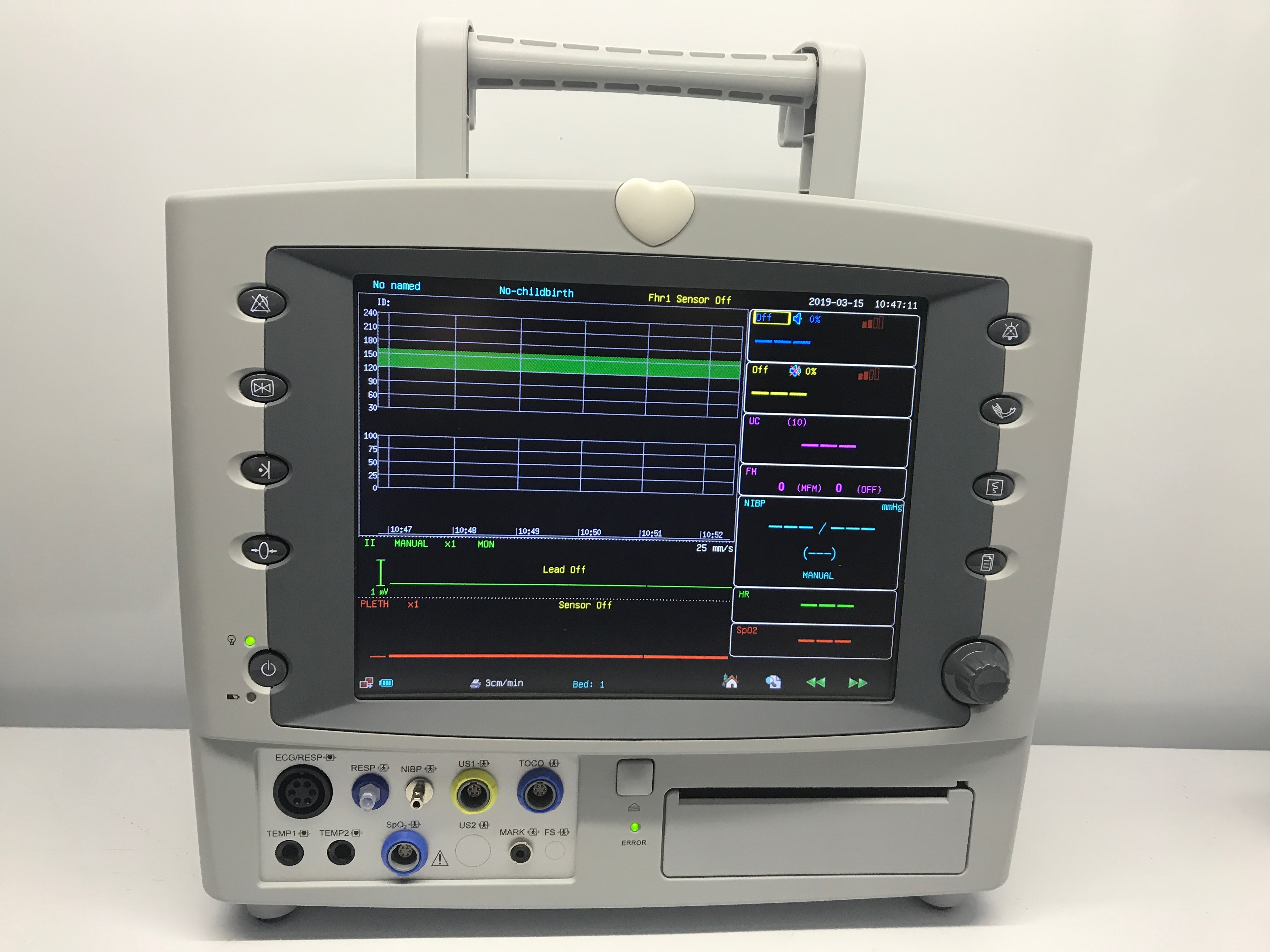 Monitor de frecuencia cardíaca doppler fetal monitor fetal