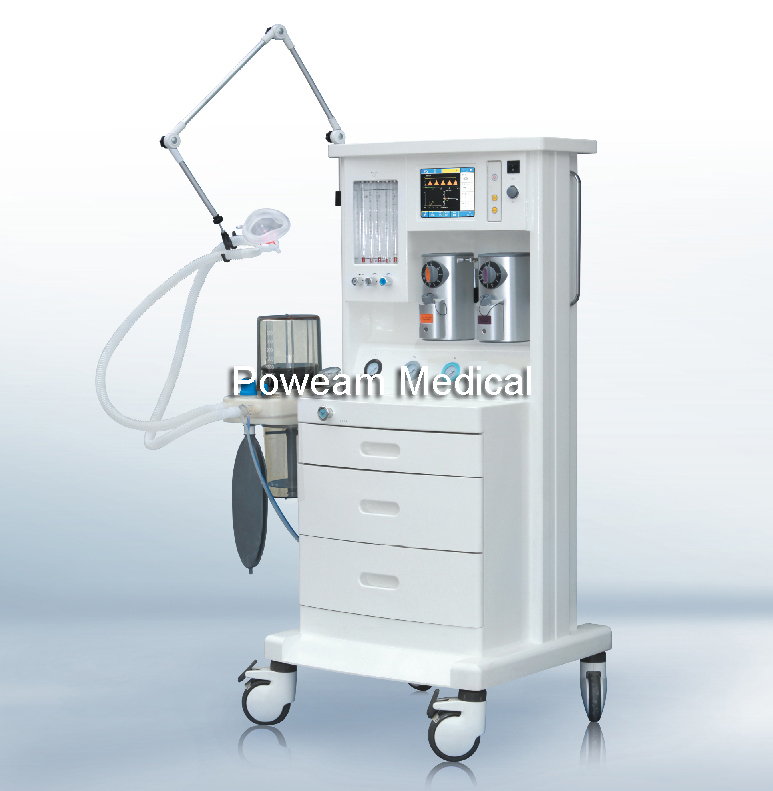 Máquina del ventilador de la máquina de la anestesia Máquina del ventilador de la anestesia para adultos / pediátrica