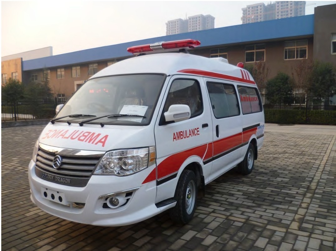 NUEVO vehículo terrestre de ambulancia hospitalaria