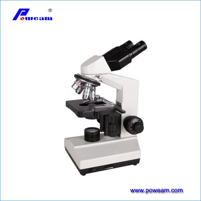 Microscopio biológico fluorescente profesional